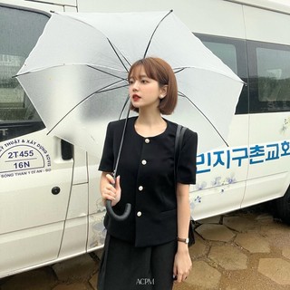 Celia Short Sleeve Blazer / Áo Blazer dáng tay ngắn