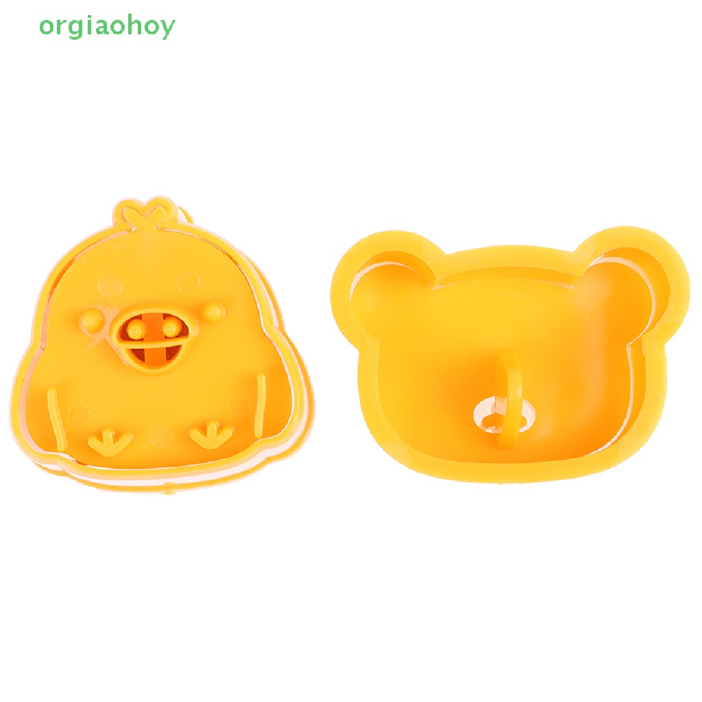 Set 3 Khuôn Dập Nổi Hình Gấu Dễ Thương Dùng Làm Bánh Sandwich