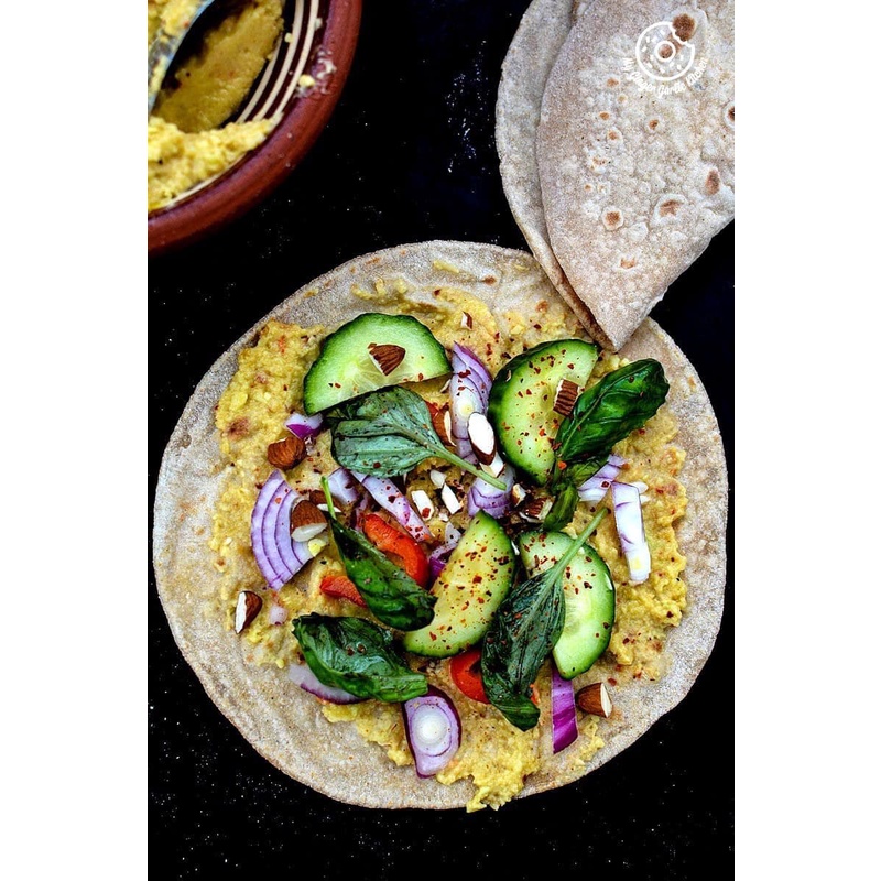 Bánh Mì Mềm Spring Home Chapatti, Túi 10 Cái, 400 Gram