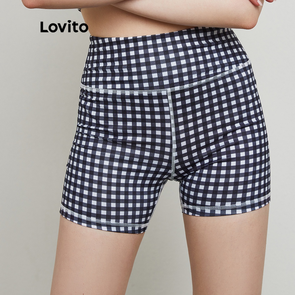 (Hàng có sẵn) Lovito Quần Short Thể Thao Nam L20D426 (Trắng, Đen)