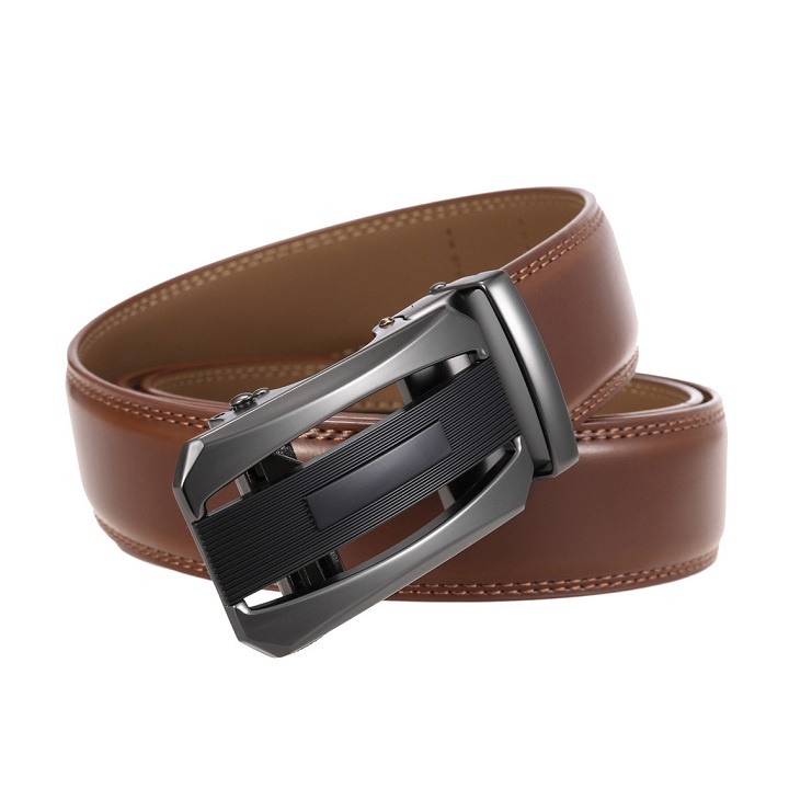 Thắt Lưng Nam Da Bò TL04 Khóa Tự Động Phong Cách Quý Ông Sang Trọng Đẳng Cấp