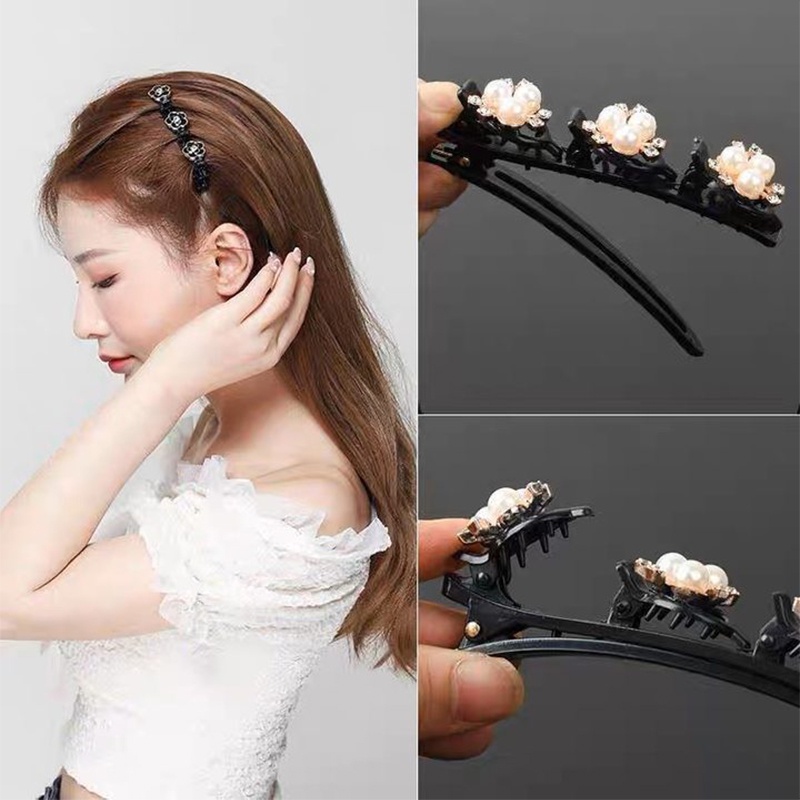 Kẹp Tóc Mái Ngang Hình Bướm Phong Cách Hàn Quốc