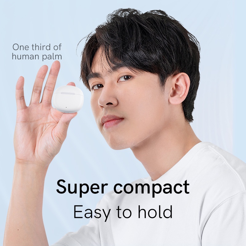 QCY Qy t20 Tai Nghe bluetooth 5.3 tws 68ms Âm Thanh Sống Động Chất Lượng Cao