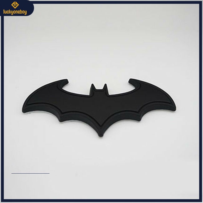 Logo Batman 3d Bằng Kim Loại Trang Trí Đuôi Xe Hơi / Xe Máy