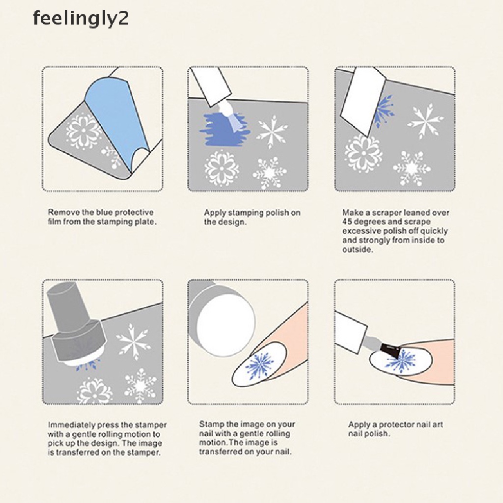 [Hàng Có Sẵn] Miếng Dán Móng Tay Nghệ Thuật Dạng Sóng Bằng Thép Không Gỉ (F)