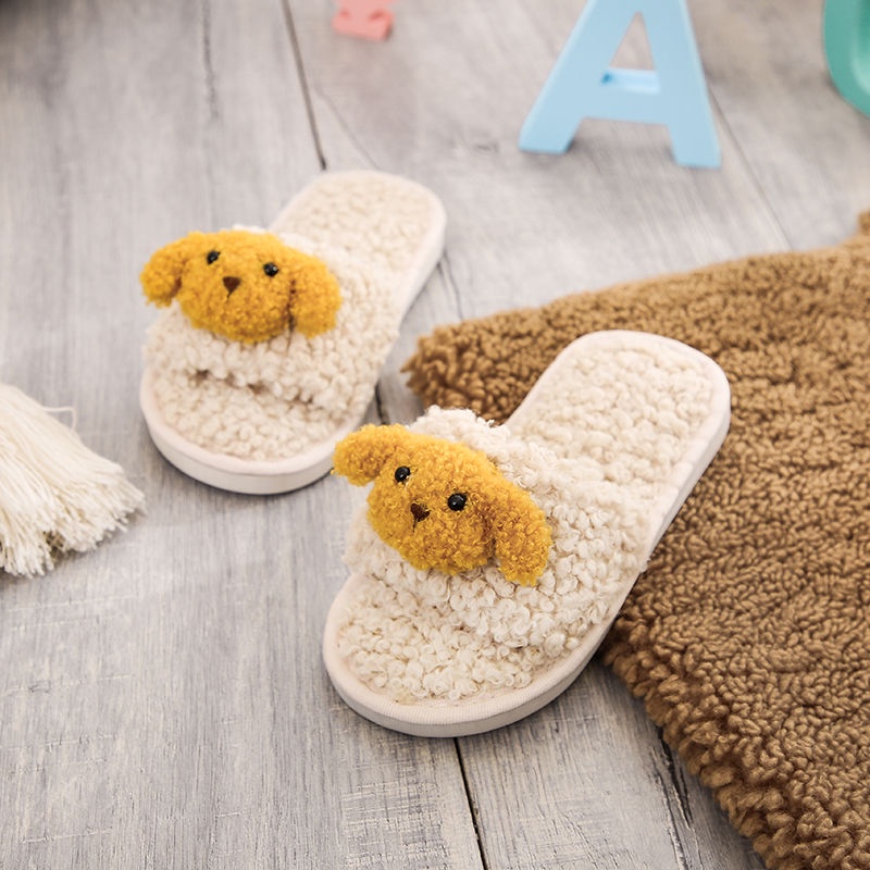 Dép Cotton Đi Trong Nhà Phong Cách Mới Cho Bé Gái Tiểu Học