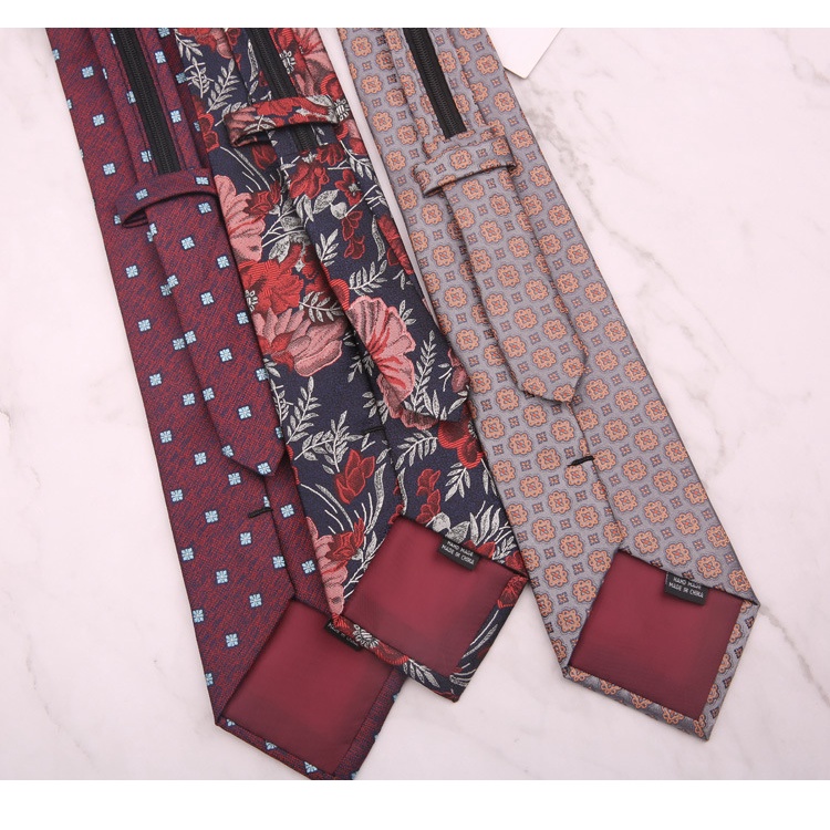 Cà vạt Nam bản to 8cm thắt sẵn họa tiết Vintage cao cấp, lịch sự, Cravat cao cấp, Calavat chú rể, Cavat công sở, dự tiệc