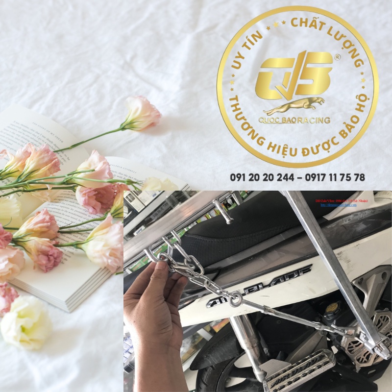 Combo 2 Móc Xích Tăng Đưa Gắn Baga Đa Năng Quốc Bảo