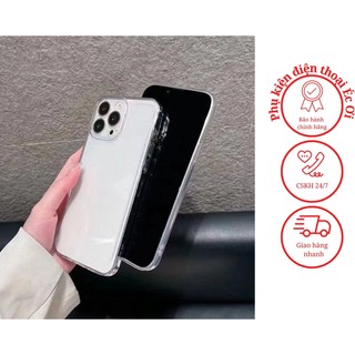 Ốp lưng chống sốc iPhone 6 6s 6plus 6splus 7 7plus 8plus x xs xsmax 11 12 1314 pro max promax ốp trong suốt chống va đập