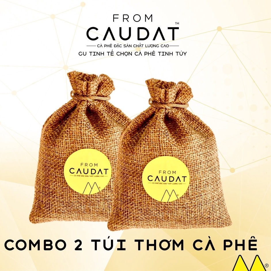 Combo 2 Túi thơm cà phê From Cau Dat Coffee