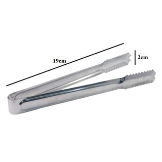 Kẹp gắp đá - gắp thịt nướng inox răng cưa tiện ích