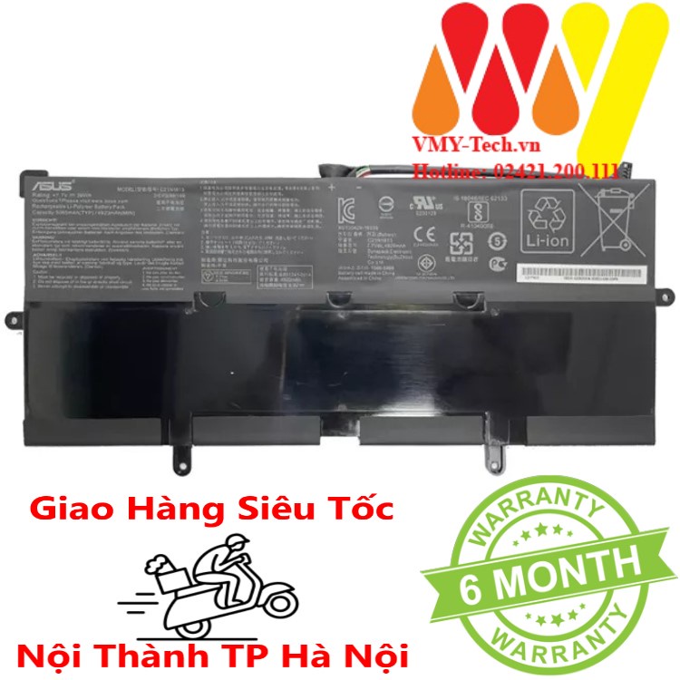 Pin Asus Chromebook Flip C302 C302C C302CA C302SA C21N1613 ZIN chuẩn logo