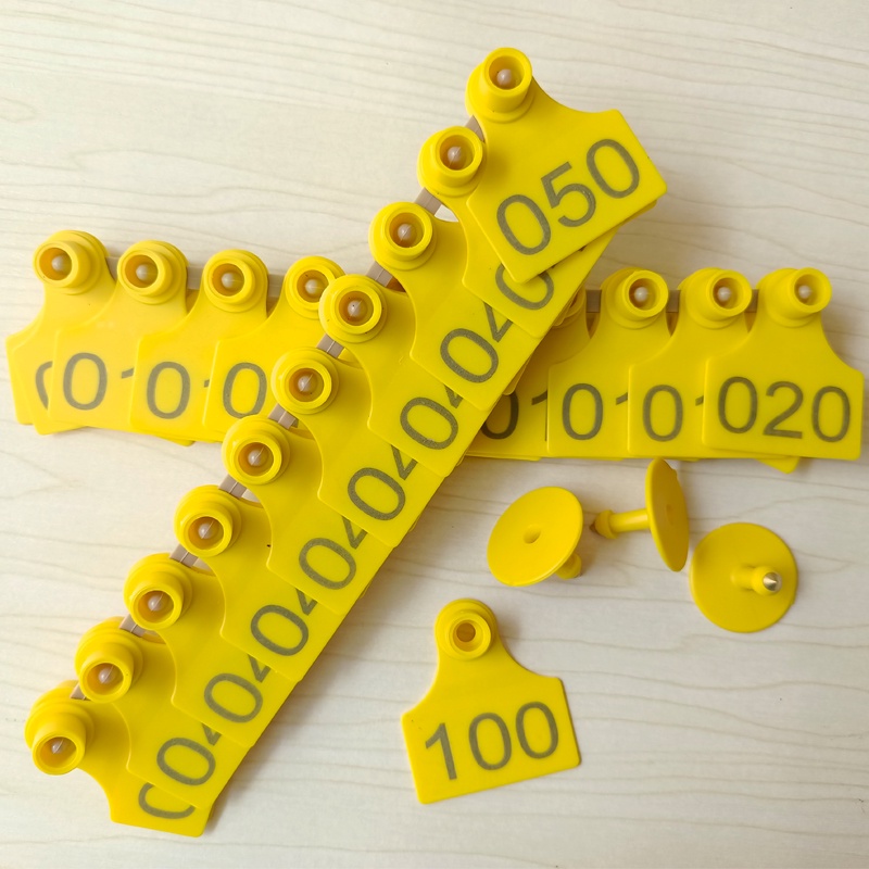 20 Chiếc Thẻ Đeo Tai,Thẻ Tai Heo Có Số