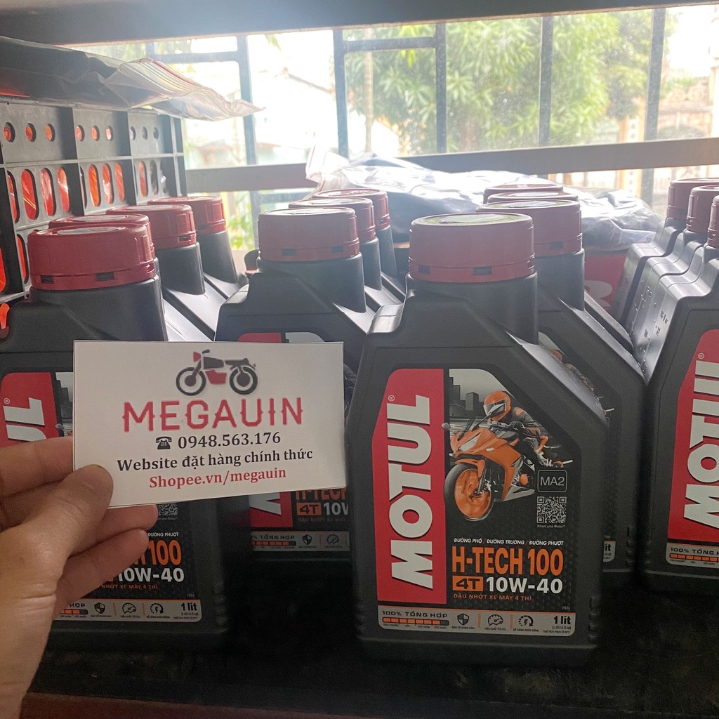 Dầu nhớt Motul H-TECH 100 4T 10W40