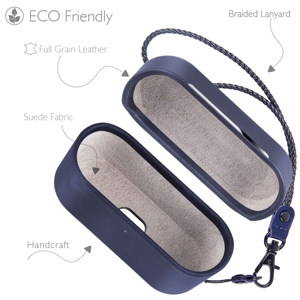 Ốp Hộp Đựng Tai Nghe Nhét Tai Da PU Cho AirPods Pro 2 AirPods 3 2 1 AirPods Pro 2 AirPods 3 2 1