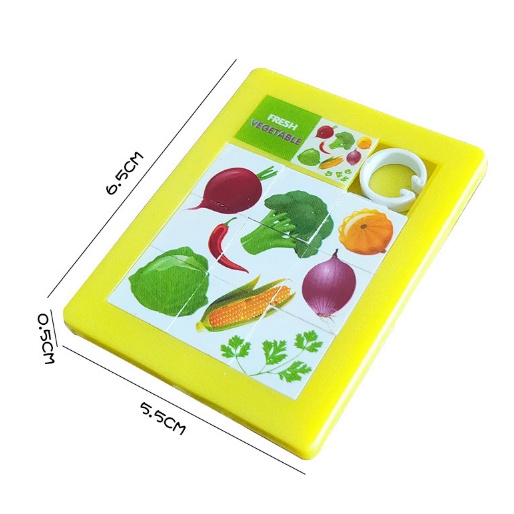 Đồ Chơi Giáo Dục, Đồ Chơi Trí Tuệ, Đồ Chơi Xếp Hình 9 Ô Nhỏ  02162