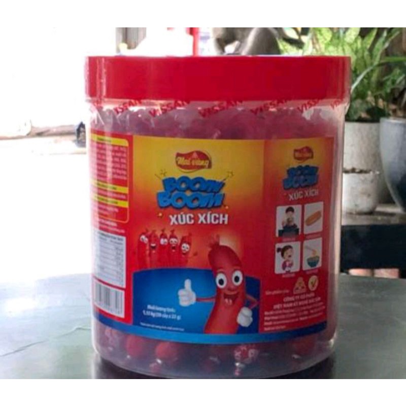 Xúc Xích Tiệt Trùng Boom Boom 23g/cây