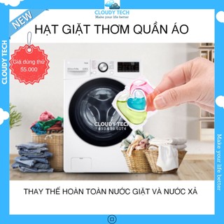 Hạt giặt thơm quần áo, viên giặt xả thơm quần áo hương nước hoa, giặt sạch sâu, hương thơm dịu nhẹ dài lâu