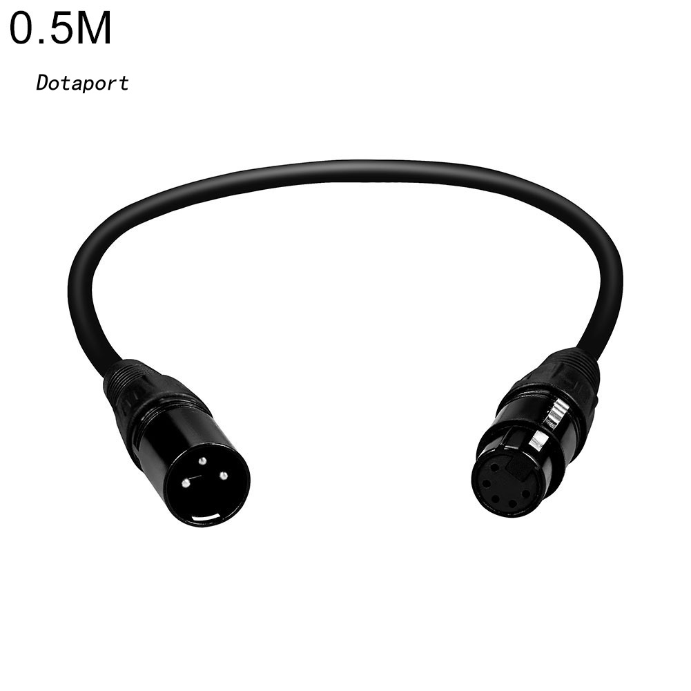 Cáp Chuyển Đổi KDDT- 0.5 / 1 / 3 / 2m XLR 3 Pin Male Sang 5 Pin Female DMX