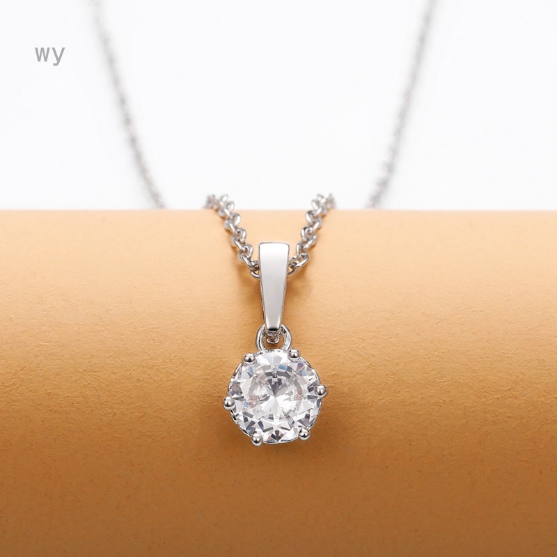 Vòng cổ 6 Móng Đính Đá Zircon Sang Trọng Cho Nữ