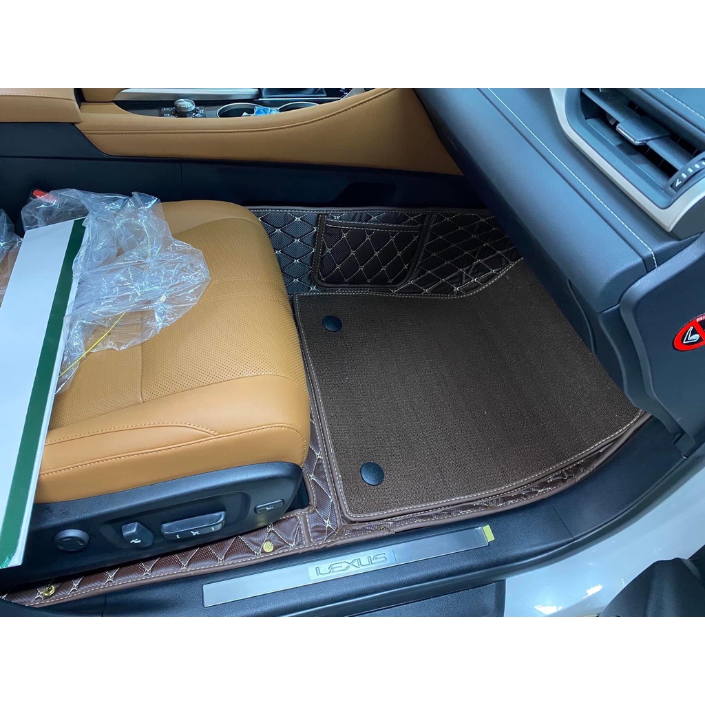 Thảm sàn da ô tô 5d cho Lexus Rx350, Bmw X5, Bmw X4, Bmw 320i, thảm trải sàn da cao cấp, không mùi hôi