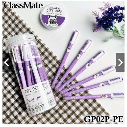 Bút Gel Xóa Được CLASSMATE An Toàn Không Độc Hại Ngòi 0.5mm GP02-PE