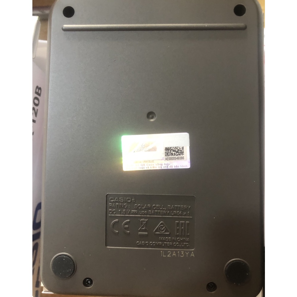 Máy tính casio MX120B  hàng chính hãng bảo hành 7 năm toàn quốc | BigBuy360 - bigbuy360.vn