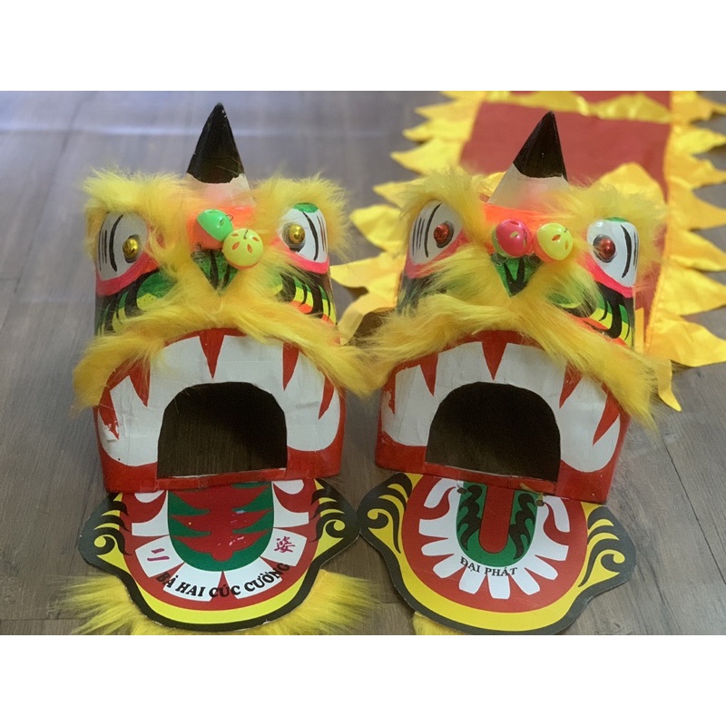 Đầu lân nhí cho bé 9 tháng - 2 tuổi
