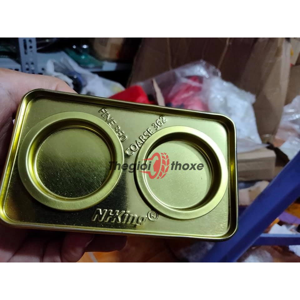 Cát xoáy xupap  chuyên nghiệp - 2 ngăn mịn + thô | Thế Giới Thợ Xe