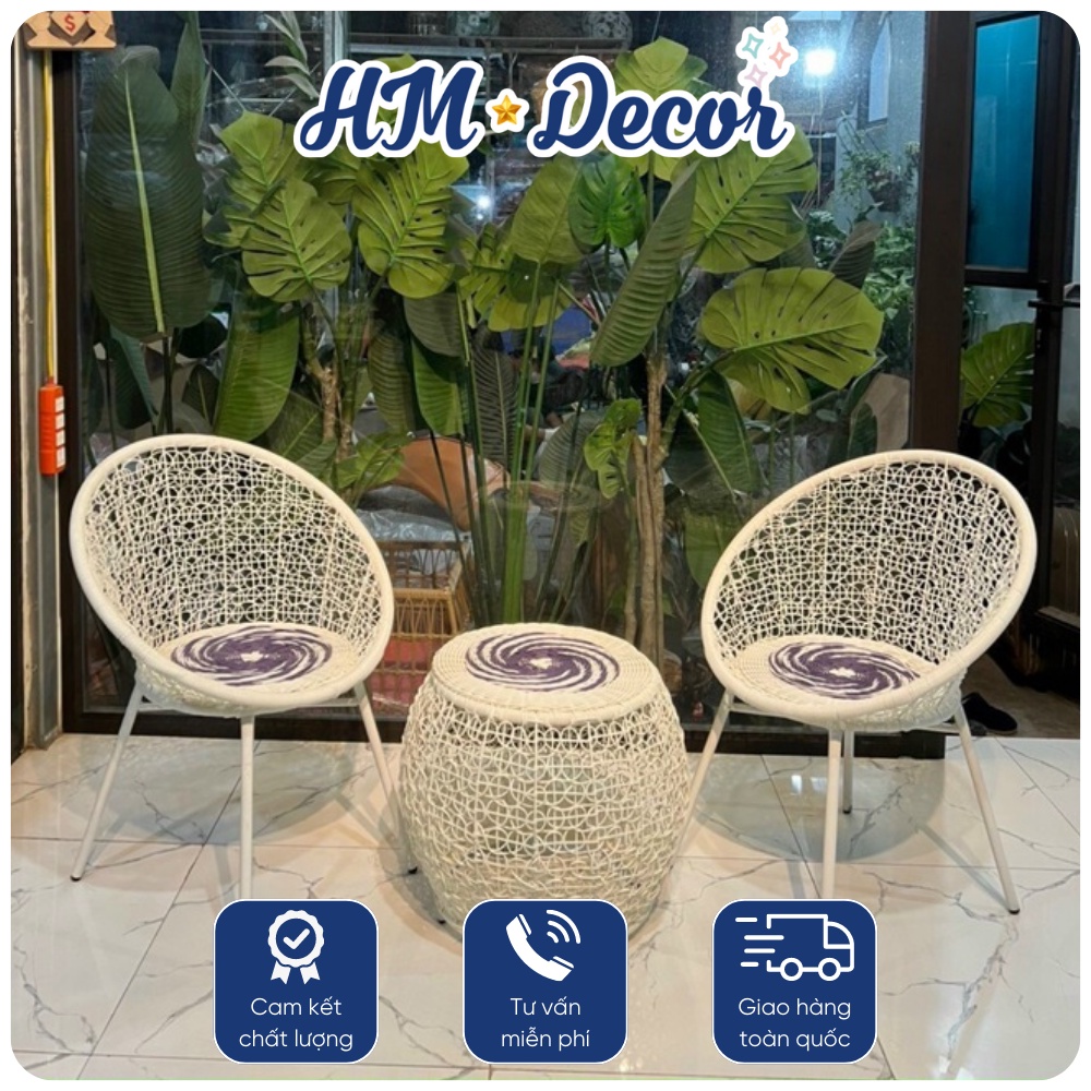 Ghế Thư Giãn PuTin ⚡ SIÊU KHUYẾN MÃI ⚡ Combo Ghế ngồi Decor Ban công, Phòng Khách Siêu Bền Siêu Đẹp