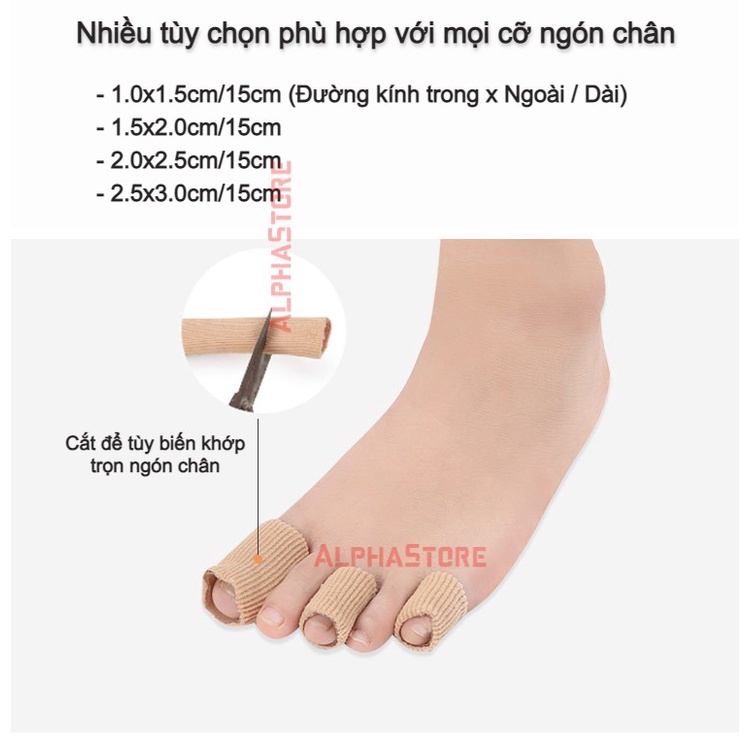Vỏ Bọc Ngón Chân Chống Trầy Xước, Giảm Đau Hiệu Quả - Chất Liệu SEBS Siêu Mềm - Ống Bọc Ngón Chân, Tay Silicon