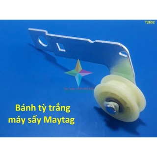 Bánh tỳ trắng máy sấy Maytag hãng