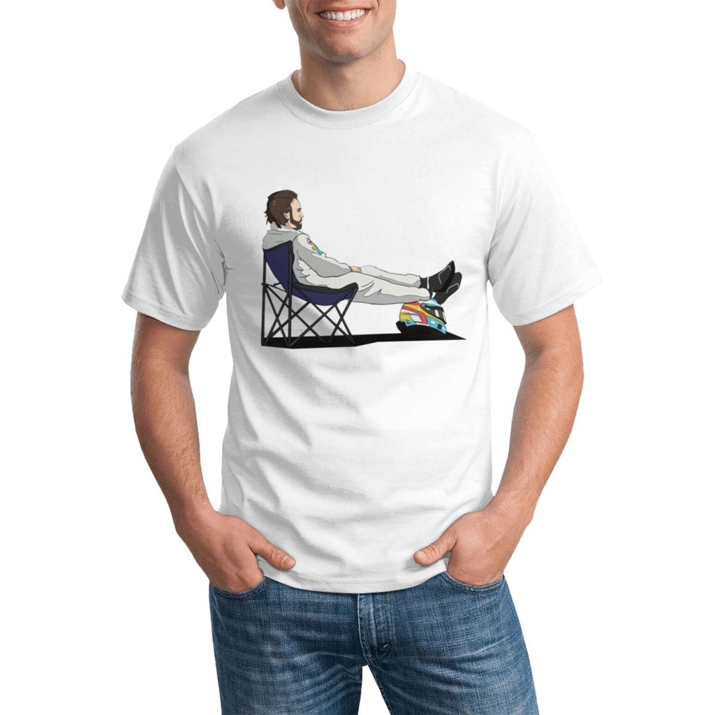 Áo thun nam Slim Fit in hình Anime Fernando Alonso