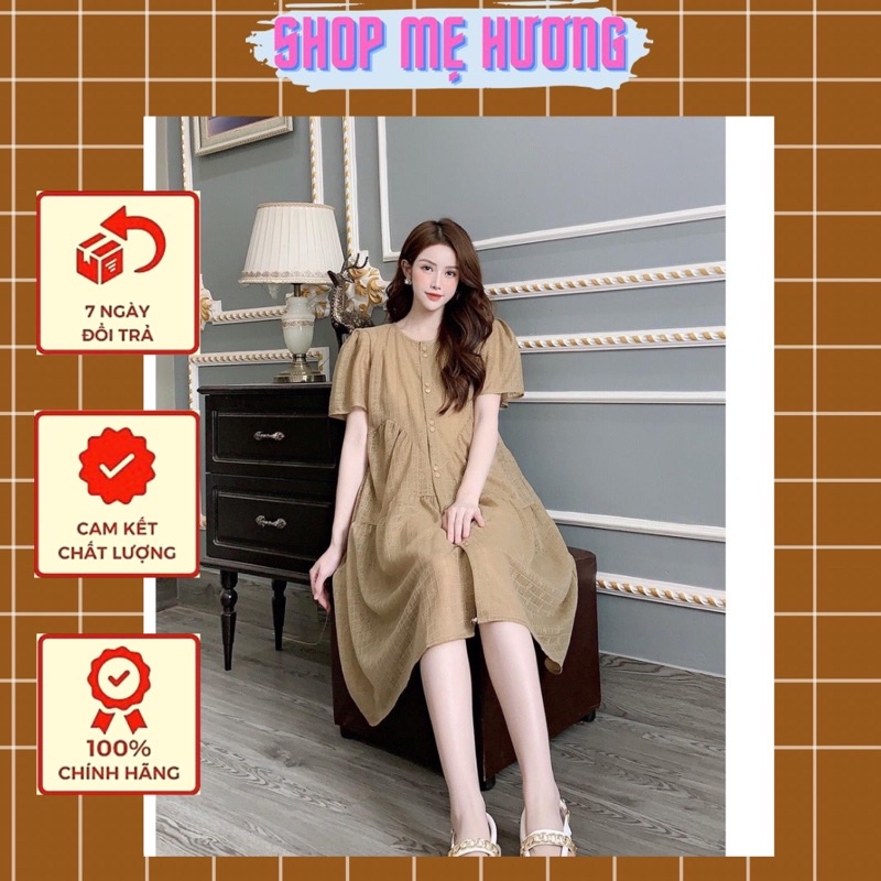 Váy xuông ren hoa hai lớp đuôi cá, đầm bầu thiết kế ren , freesize dưới 70kg [MẪU H017]