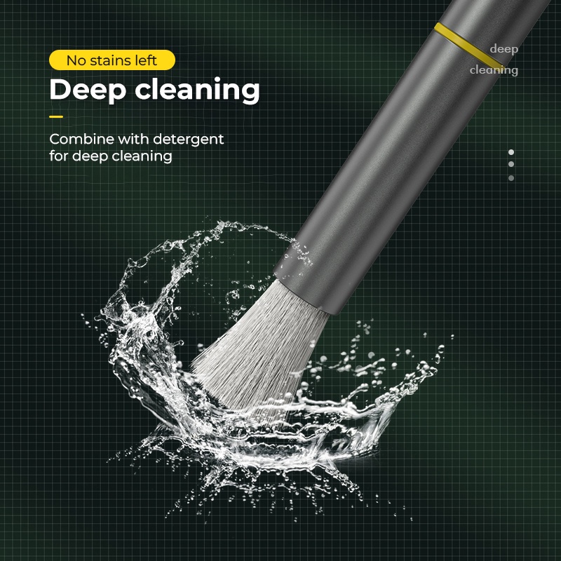 Bàn Chải Lông Mềm Có Thể Thu Vào Dùng Để Vệ Sinh Lốp Xe Hơi Đa Năng