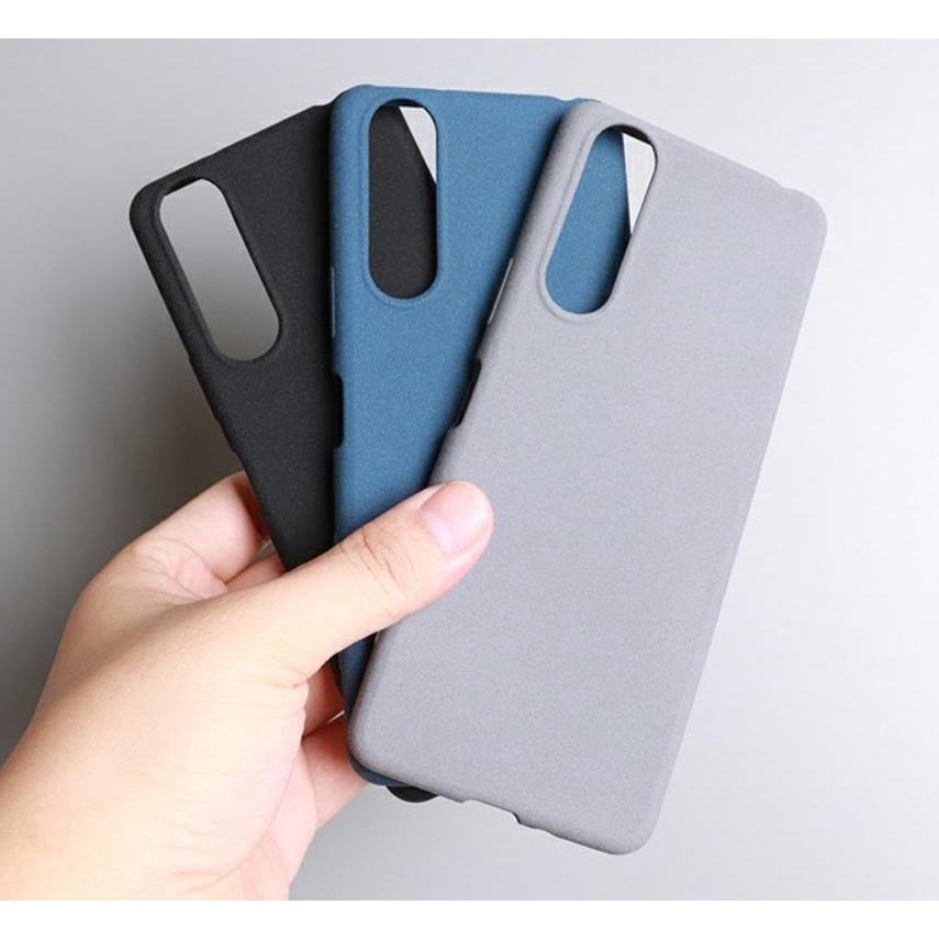 Ốp Điện Thoại TPU Mềm Nhám Màu Trơn Chống Vân Tay Cho Sony Xperia 1ii 1iii 1iV 5ii 5ii 5iV 10ii 10iii 10iV Aceiii