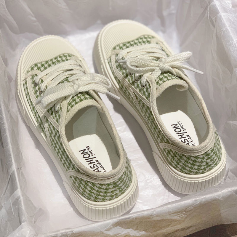 Giày thể thao RENBEN đế mềm phong cách Hàn Quốc thời trang cho nữ