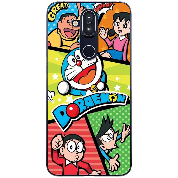 Ốp lưng Nokia 8.1 in hình Doraemon