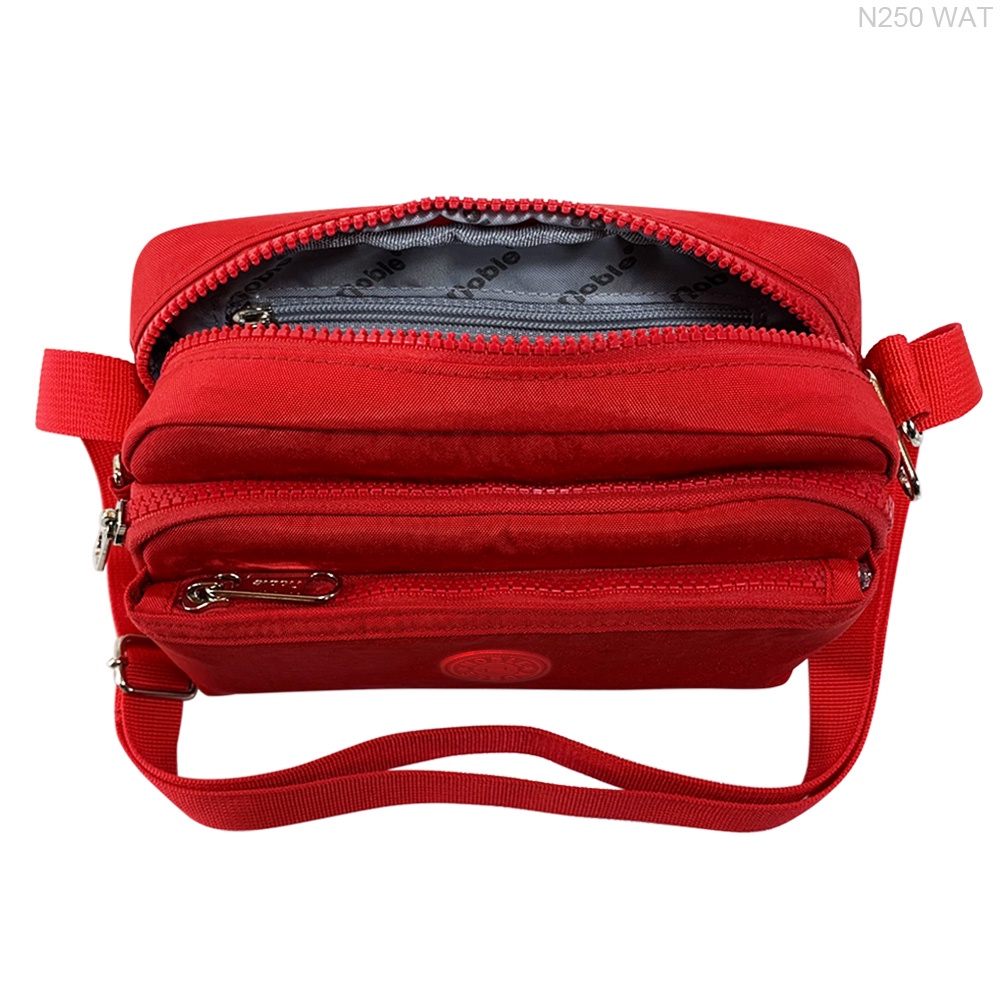 Túi đeo chéo 3 ngăn, hàng chính hãng, chất liệu vải dù siêu bền, chịu nước và chống bám bẩn. Mã N250NHA