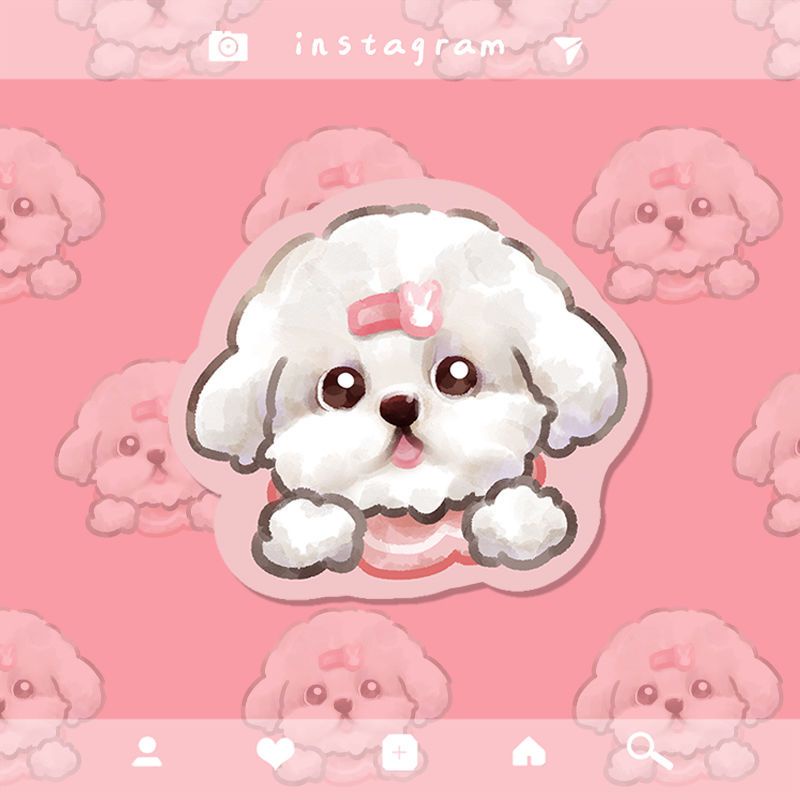 Tấm Lót Chuột Và Bàn Phím Máy Tính Bằng Cao Su Dày Chống Trượt Hình Hoạt Hình Dễ Thương