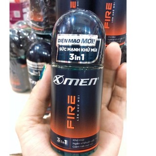 Lăn khử mùi XMen Fire mẫu mới 50ml