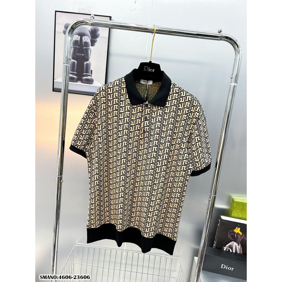 Áo Polo Nam Viền Đen Chất Cotton Mát Mịn - Áo Phông Nam Cổ Bẻ F.D Cao Cấp