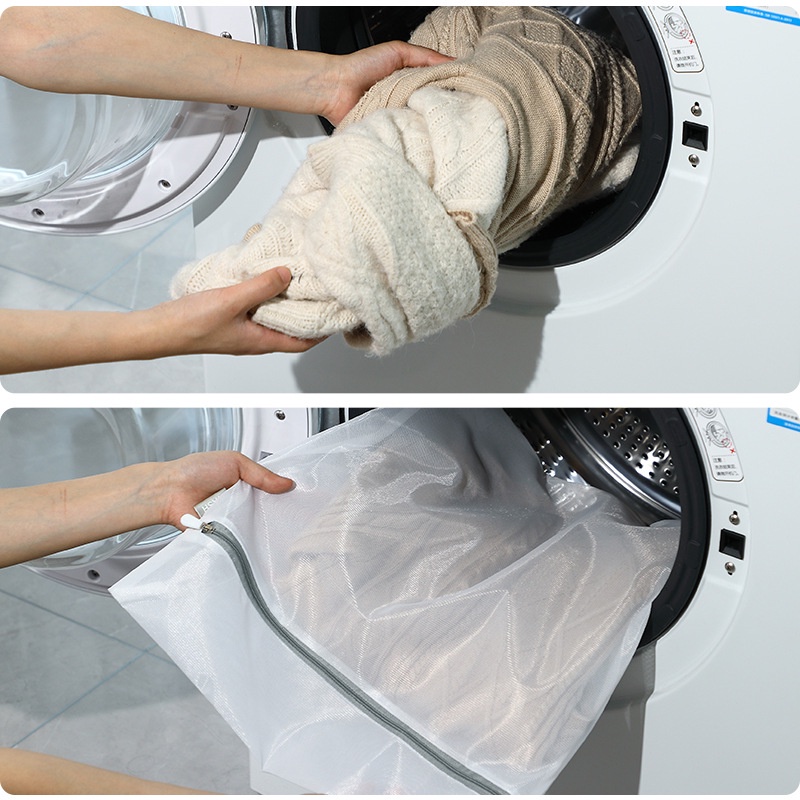 Túi giặt đồ máy giặt, chất liệu lưới mịn cao cấp mới Akii Home NC70
