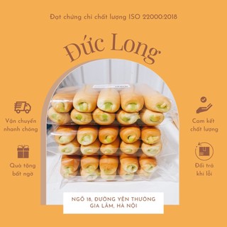 Set bánh mì khúc nhân cốm Đức Long 200gram - 10 chiếc (luôn lấy bánh date mới nhất)