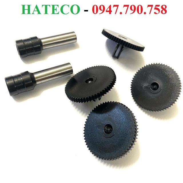 Vỉ 2 Lưỡi dao máy đục lỗ KW Trio 9520 /9530/ 9540,(1 Vỉ gồm 2 lưỡi dao + 4 đế nhựa) - Lưỡi cắt dập lỗ HÀNG CHÍNH HÃNG