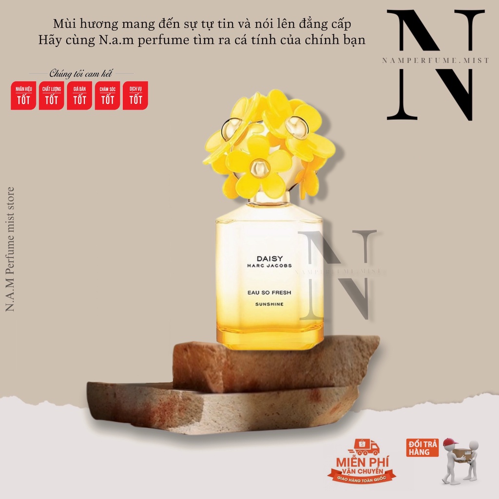 𝐌𝐚𝐫𝐜 𝐉𝐚𝐜𝐨𝐛𝐬 Daisy Eau So Fresh Sunshine EDT | Nước hoa nữ | Nhẹ nhàng , Sang trọng , Tươi mát