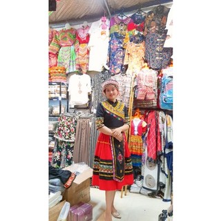 COMBO BỘ TRANG PHỤC DÂN TỘC BÉ GÁI - VẤN , DÙ