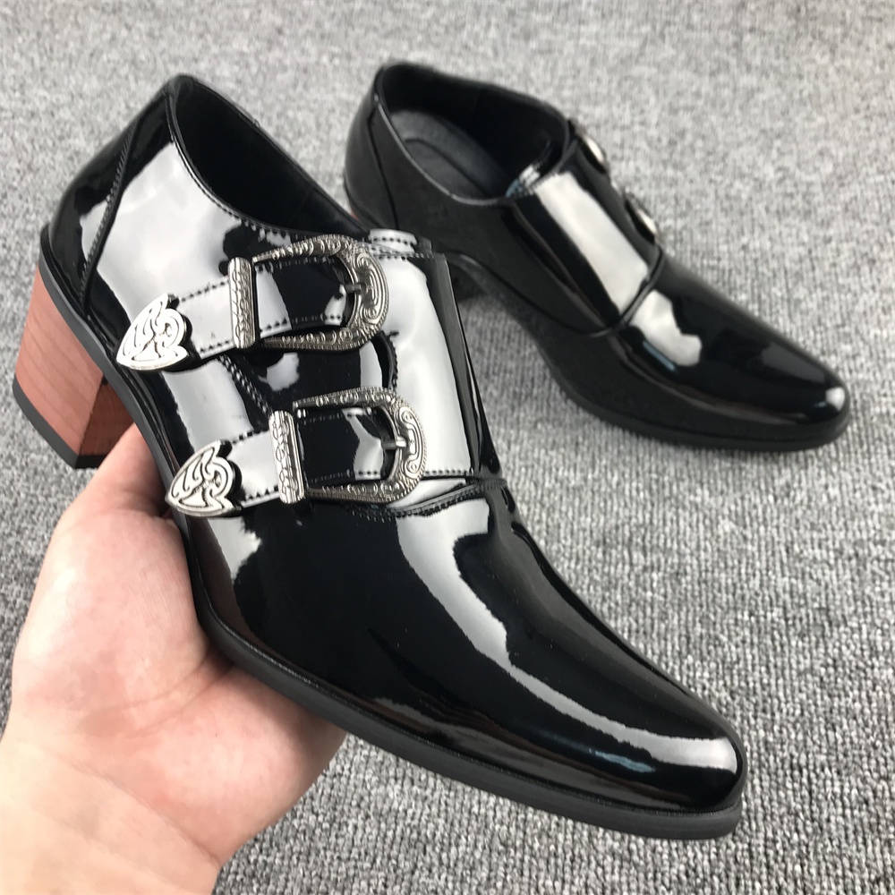 Giày Da Bò Chống Thấm Nước Thoáng Khí Cột Dây Thời Trang Công Sở Cho Nam