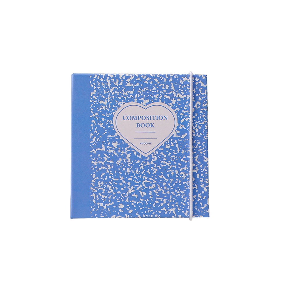 Sổ Còng Binder Album Ảnh 3 Vòng Tròn Màu Đen Phong Cách Hàn Quốc