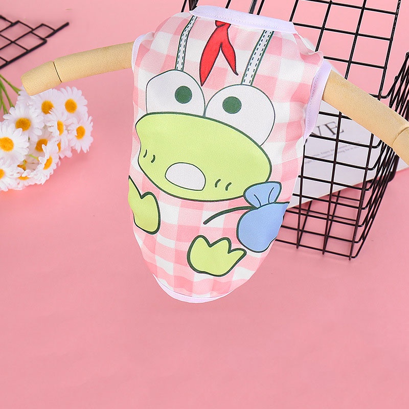 Áo Lưới Thoáng Khí Họa Tiết Chấm Bi Dành Cho Thú Cưng